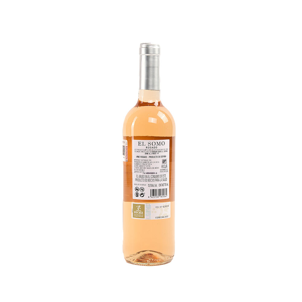 Vino Rosado El Somo 750 ml image number 1