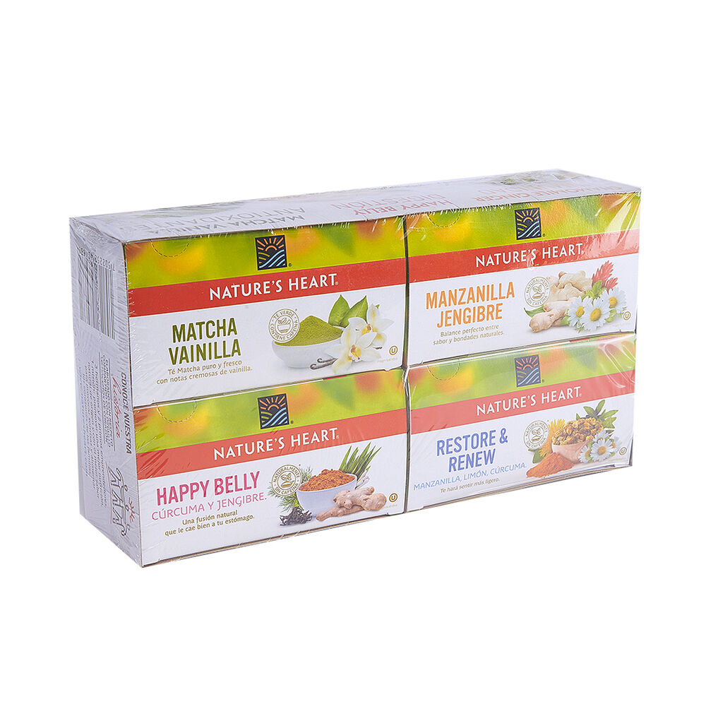 T&eacute; Funcional Nature's Heart 4/20 Sobres image number 1
