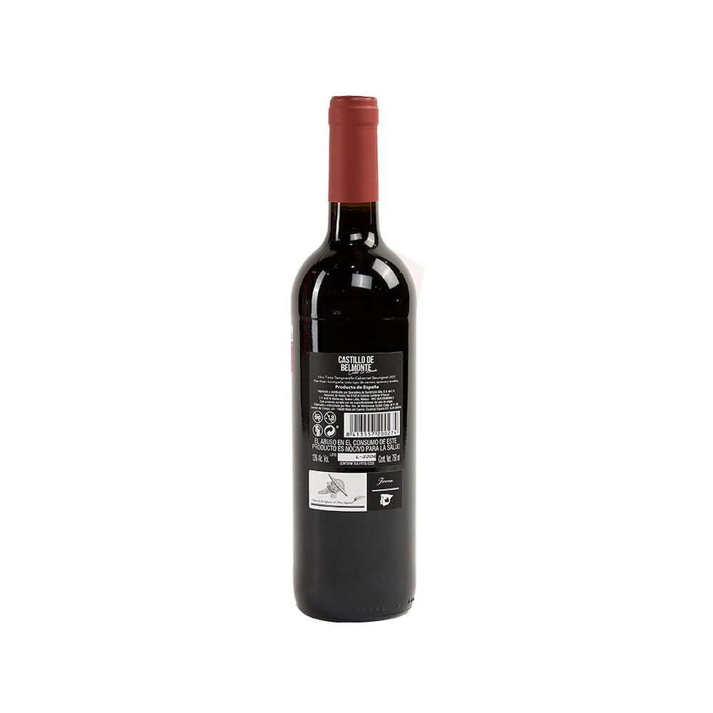 Vino Tinto Castillo de Belmonte Cabernet Sauvignon 750 ml image number 1