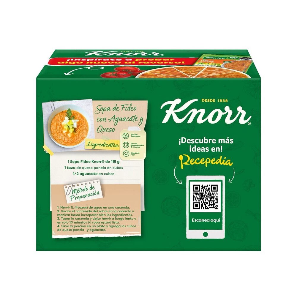 Pasta Surtida Knorr 10/115 g image number 2