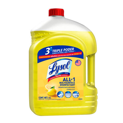 Limpiador L&iacute;quido Desinfectante Lysol 6 L