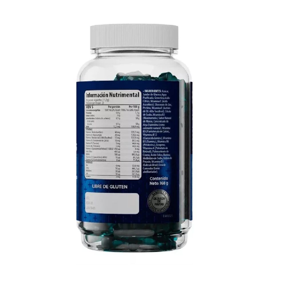 Gomitas Belabear Men vitaminas y minerales 2 pack image number 3