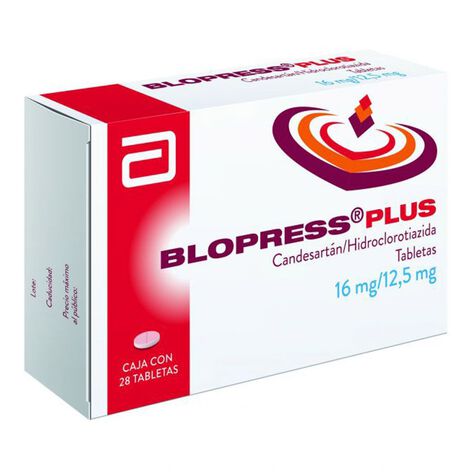 Blopress Plus 16/12.5mg 28 Tab
