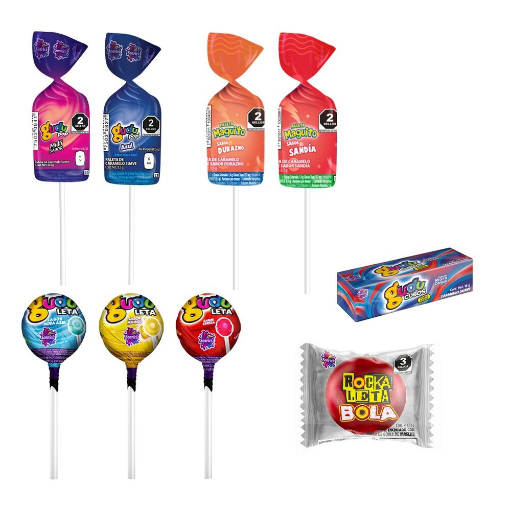 Paleta Surtidas Surprise Sonrics 2.2 Kg image number 3