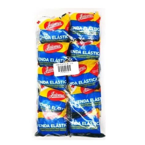 Venda el&aacute;stica 5 cm Jaloma con 10 piezas