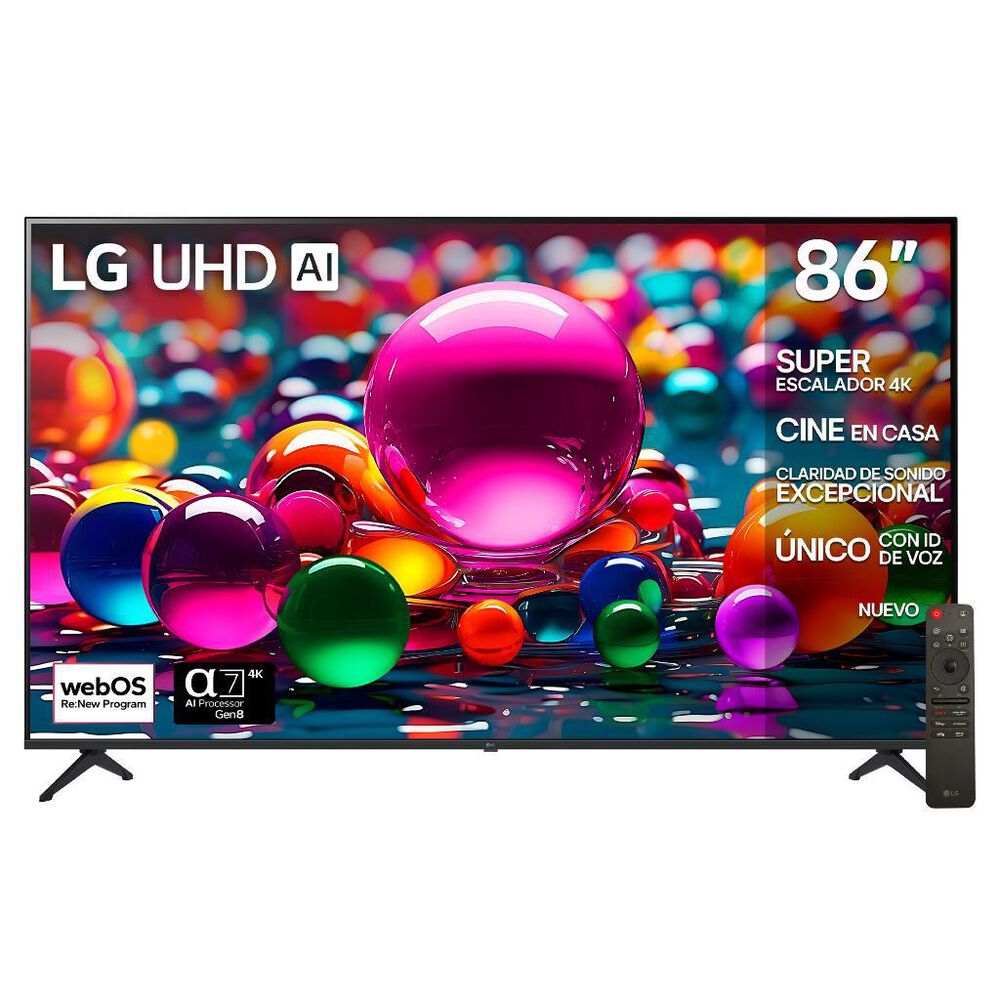 Pantalla 86" LG 4K UHD AI Smart TV 86UA8050PSA image number 1