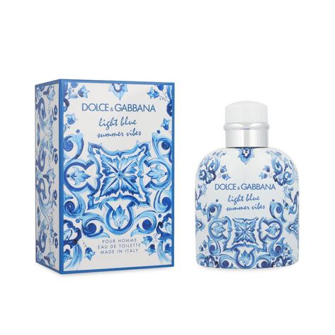 Perfume para caballero Dolce & Gabbana Light Blue Summer Vibes EDT 125 Ml