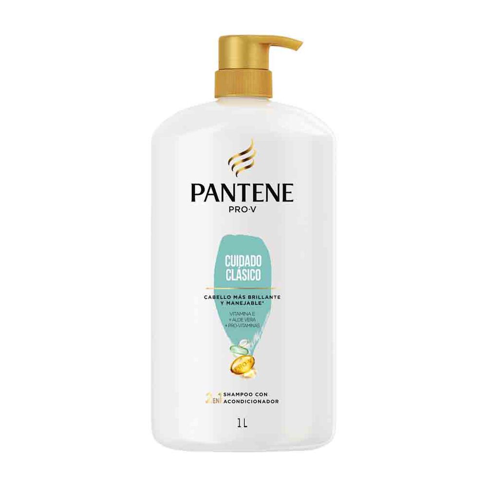Shampoo 2 En 1 Cuidado Clasico Pantene 1 L image number 1