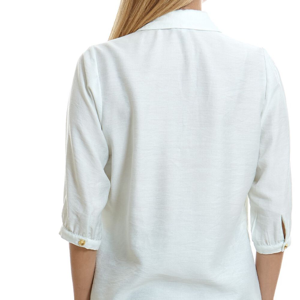 Blusa 3/4 Dama Azul T. CH Ann Miller image number 2