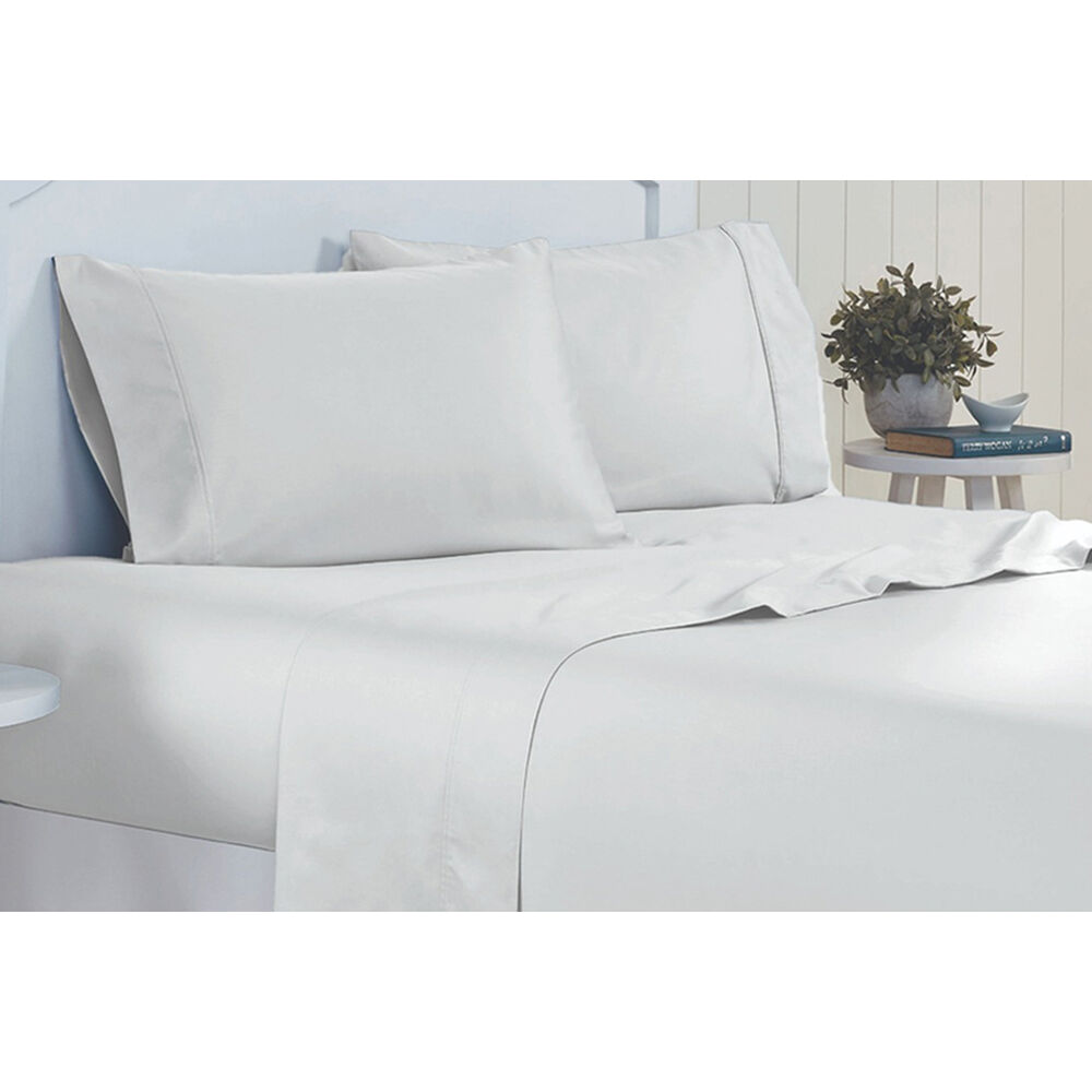 S&aacute;banas matrimonial 300H blanco Algod&oacute;n Egipcio Relax Home image number 1