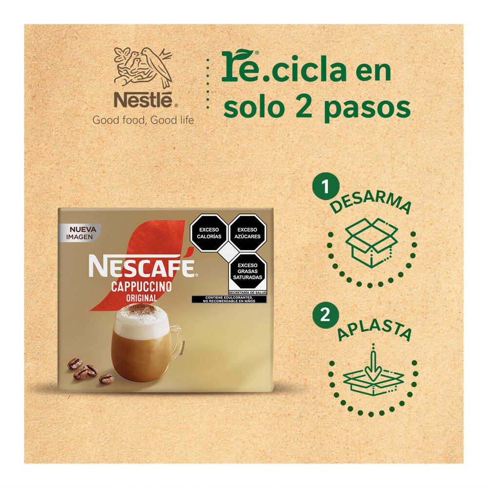Caf&eacute; Cappuccino Original Nescaf&eacute; 24/20 g image number 4