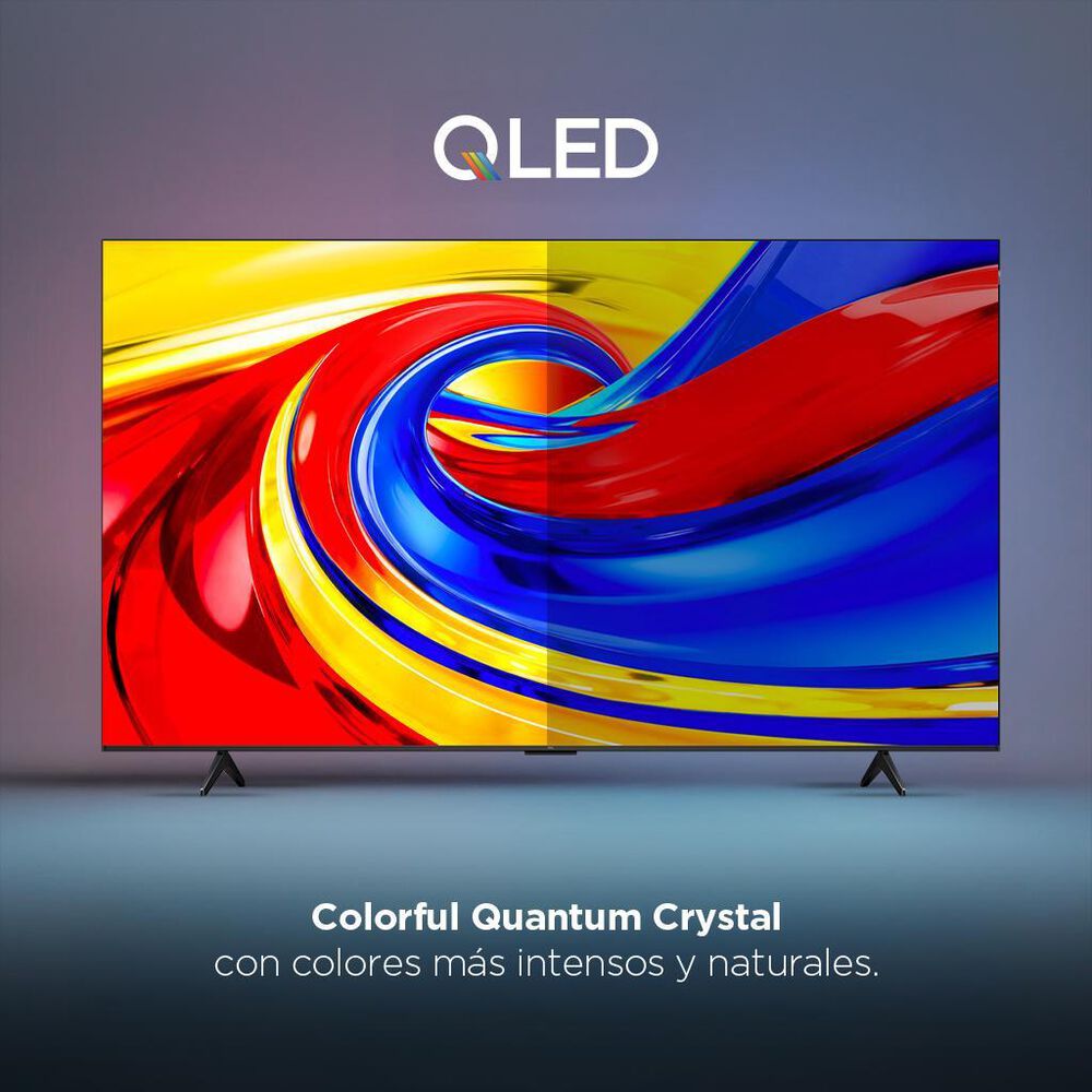 Pantalla 75" TCL QLED 4K UHD Google TV 75Q65L image number 3