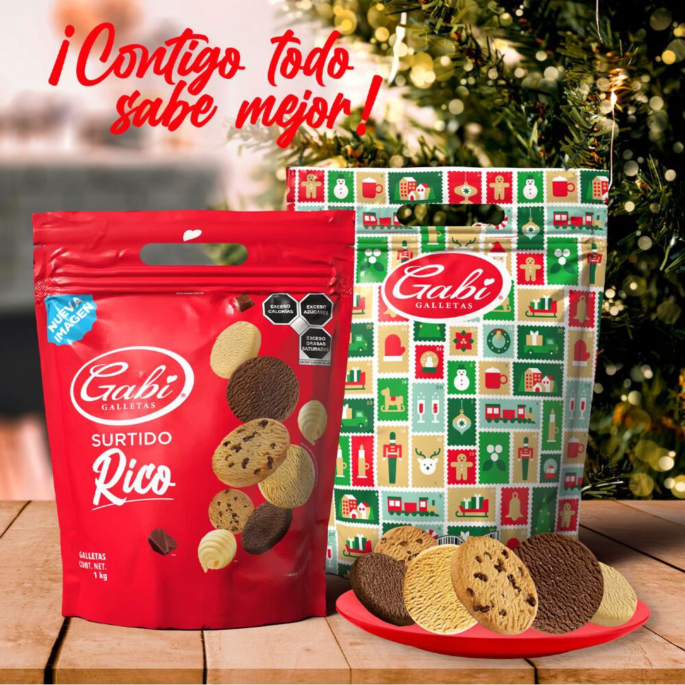 Galleta  Polvorones Navidad Gabi 1 Kg image number 2