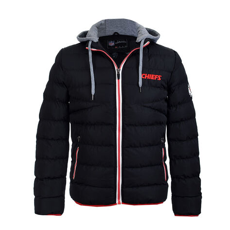 Chamarra Chiefs negro talla G NFL