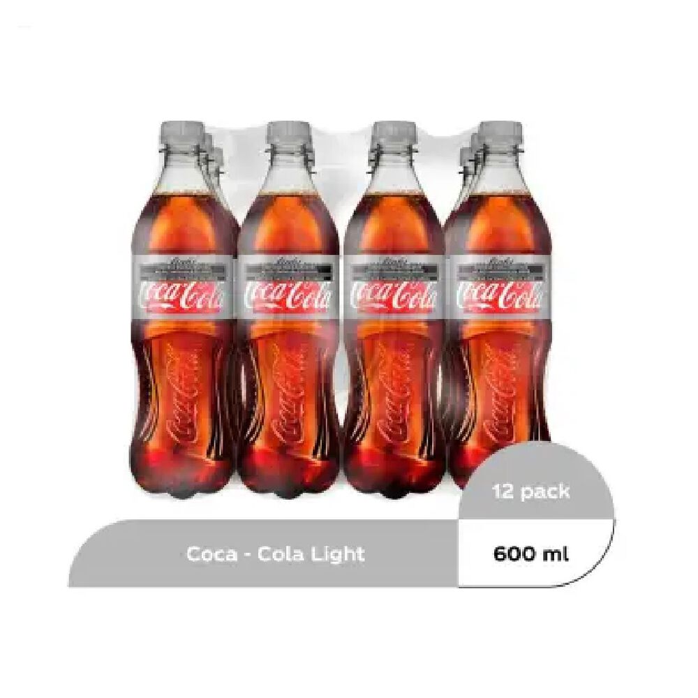 Refresco Coca-Cola Light 600 Ml Botella image number 3