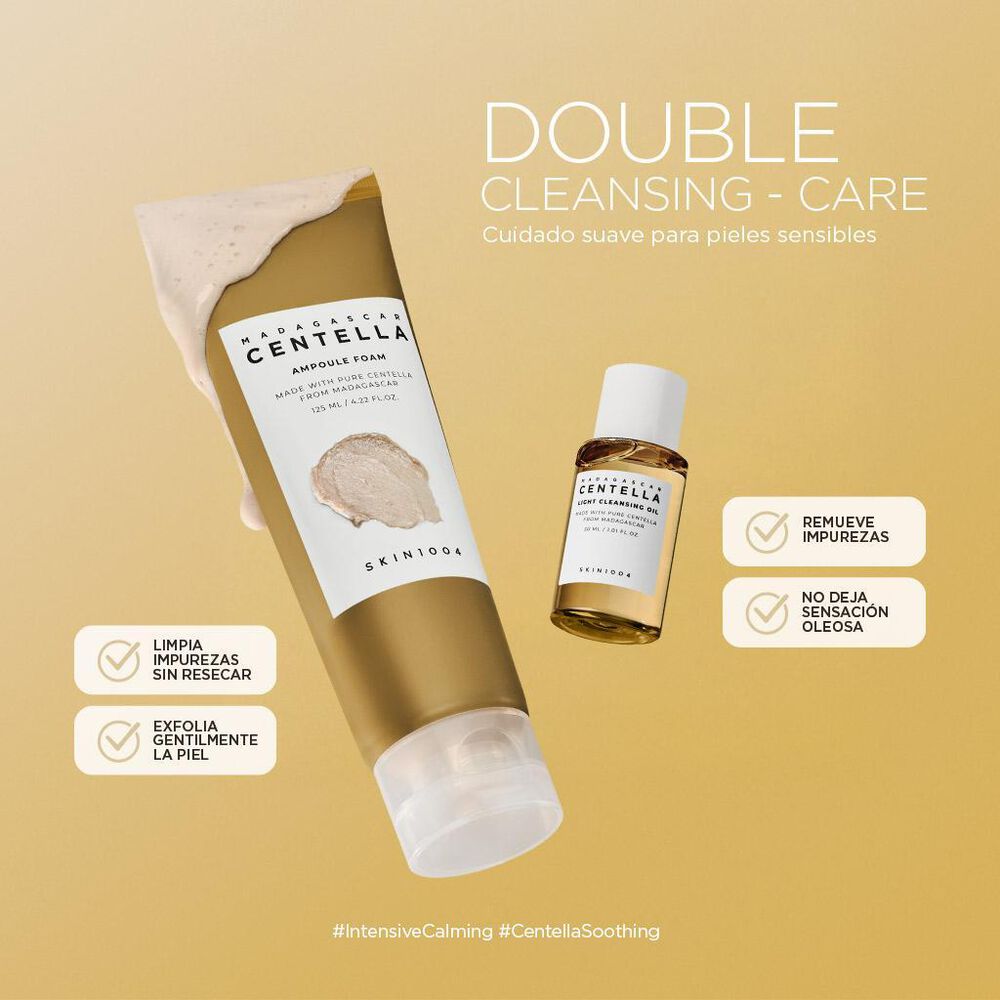 Kit Doble Limpiador Facial Madagascar Centella 2 pzs image number 2