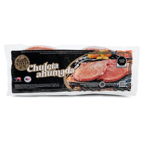 Chuleta Ahumada de Cerdo 2/ 500 gr Frivasa