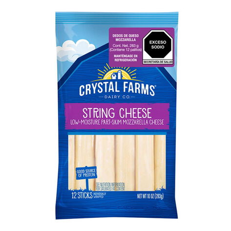 Dedos de Queso Mozzarella Crystal Farms 283 gr