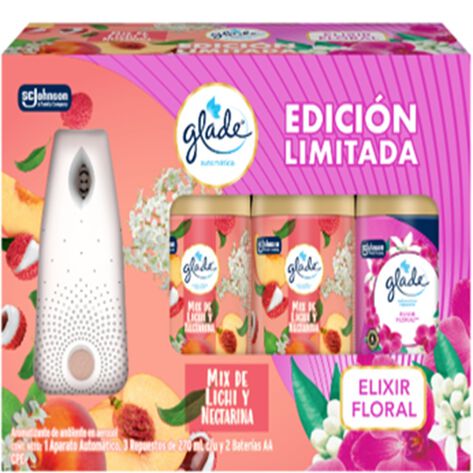Aromatizante Autom&aacute;tico Spring Glade AP + 3 RP