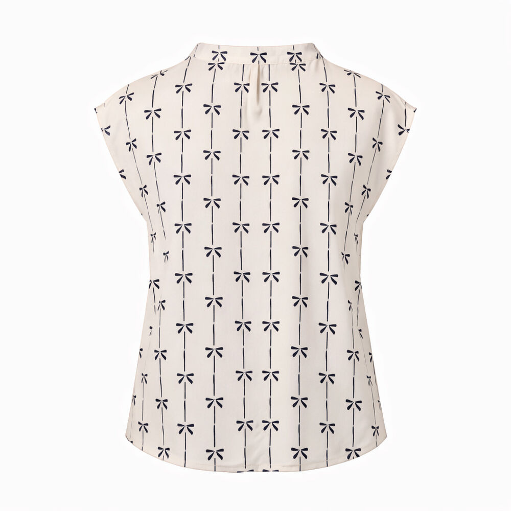 Blusa Sin Manga Dama Blanco Talla CH American College image number 1