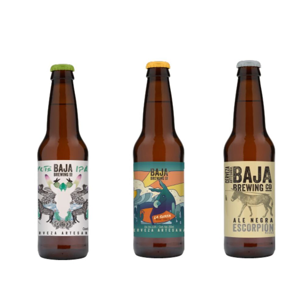 Cerveza Baja Variety Pack 12 Pack Botellas 355 ml image number 1