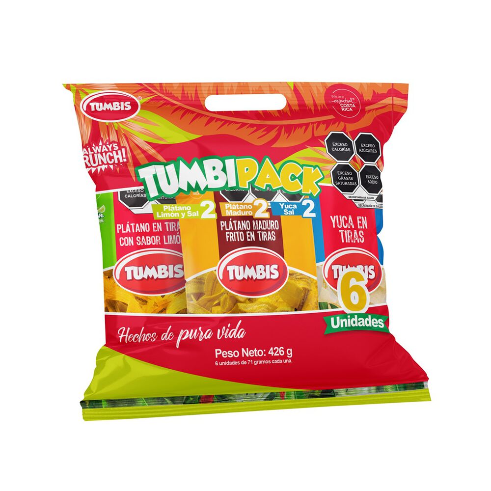 Botana Mix Tumbi Pack 6/71 g image number 2