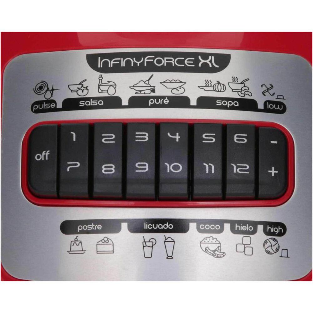 Licuadora T-Fal LN8225MX Infinyforce 12 Vel Roja image number 1