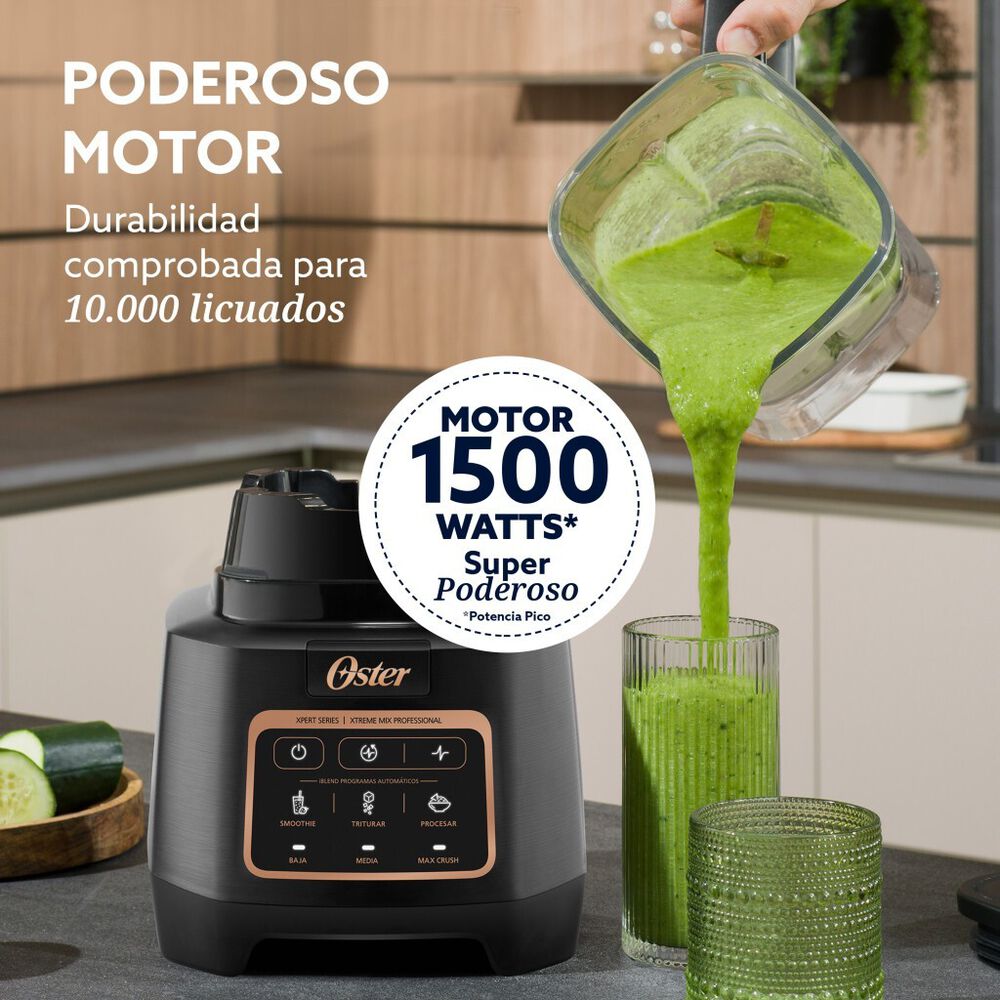 Licuadora Xtreme Mix Oster 1500W 2L Tritan image number 1
