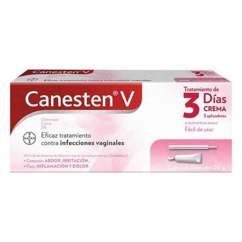 Canesten V Crema 3 D&iacute;as