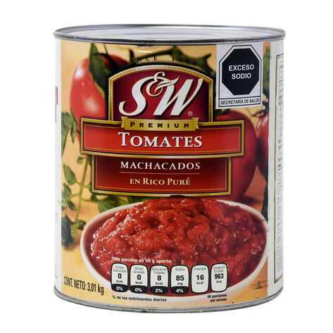 Tomate Machacado   S&W  3 Kg