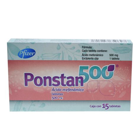 Ponstan 500mg Tab 15