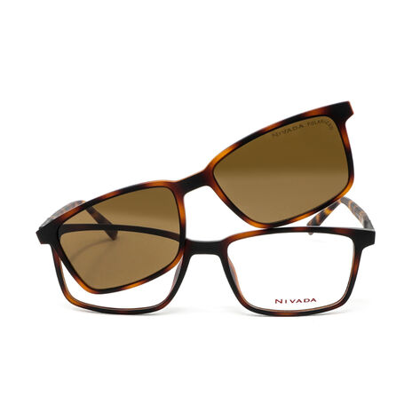 Lentes oftalmicos Nivada con clip para caballero