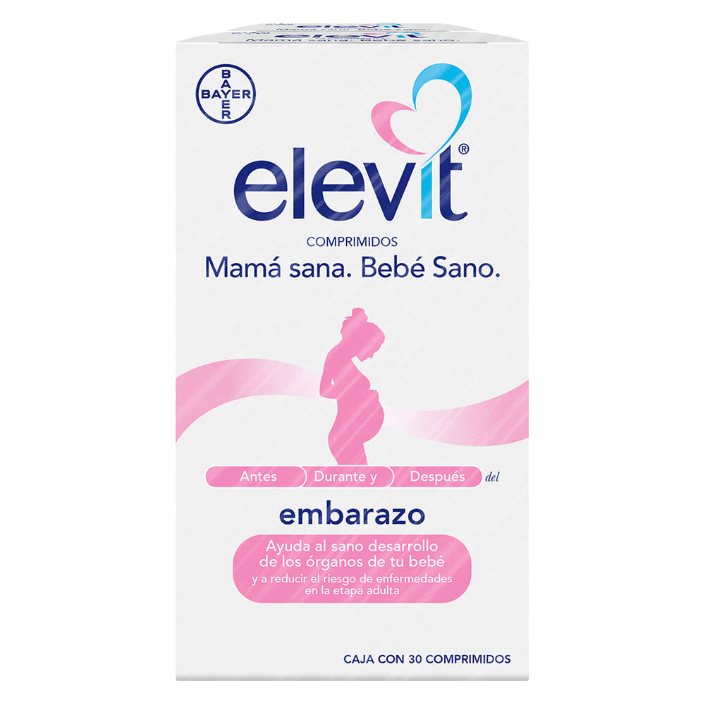 Elevit 30 Tabletas 2 pack image number 1