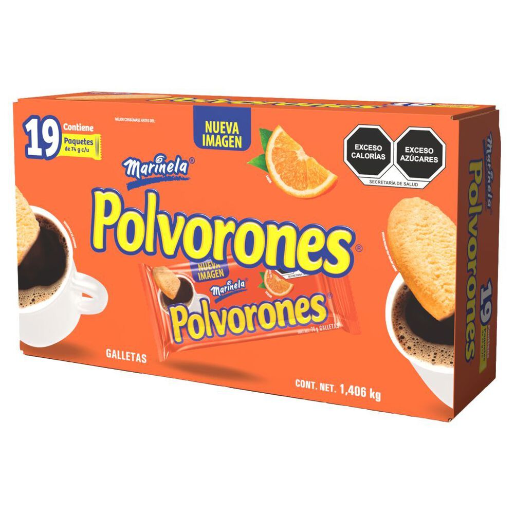 Galletas Polvorones Marinela  1.4 Kg image number 1