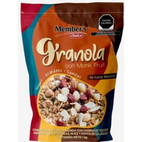 Granola Yogurt / Ar&aacute;ndano  Members Choice 850 g