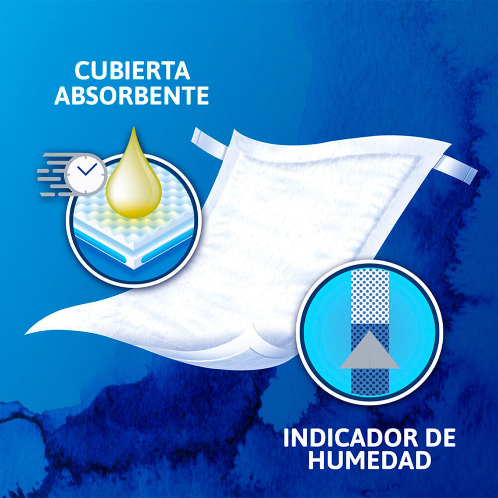 Tena Pa&ntilde;al Desechable Predoblado 40 Pz image number 1