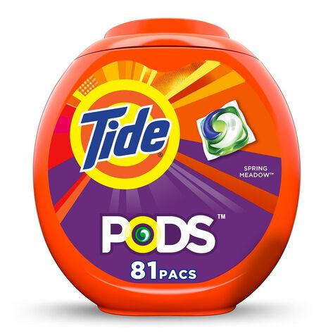 Detergente en C&aacute;psulas Tide Pods 2 kg 81 Piezas