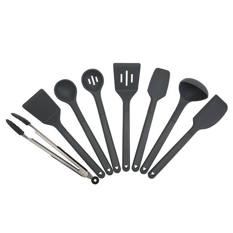 Utensilios de Cocina de Silic&oacute;n 8 pzas Members Choice
