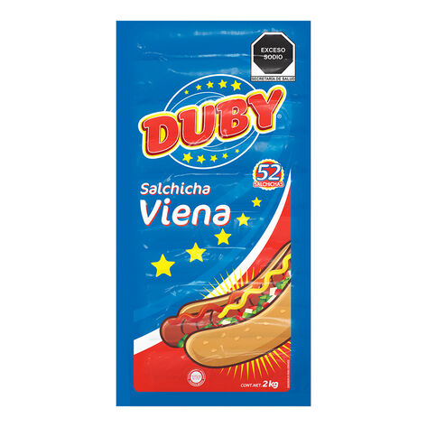 Salchicha Viena Duby 2Kg