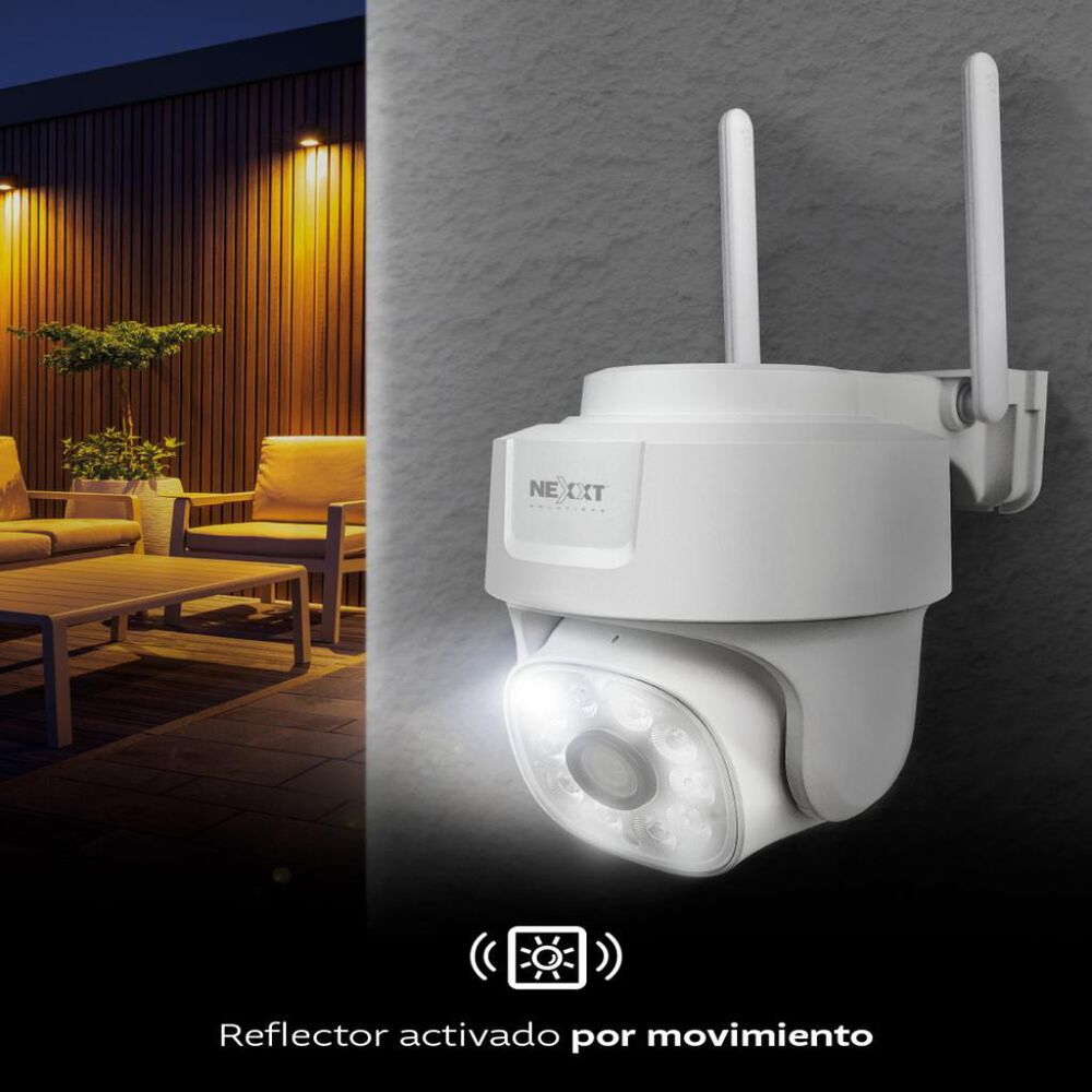 Paquete de 2 C&aacute;maras Inteligentes Nexxt PTZ con Cable para Exteriores NHC-OP10 image number 3