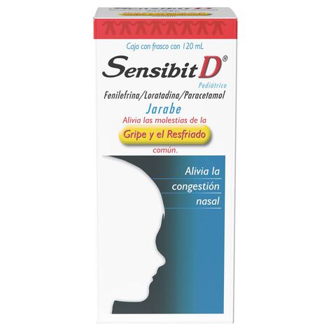 Sensibit-D Pedi&aacute;trico 2.5/5/500 Mg Soluci&oacute;n 120 Ml