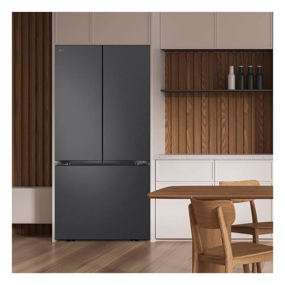 Refrigerador French Door LG de 25 pies Negro image number 3