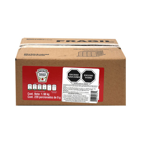 Catsup Porcionada Heinz 220/9 g