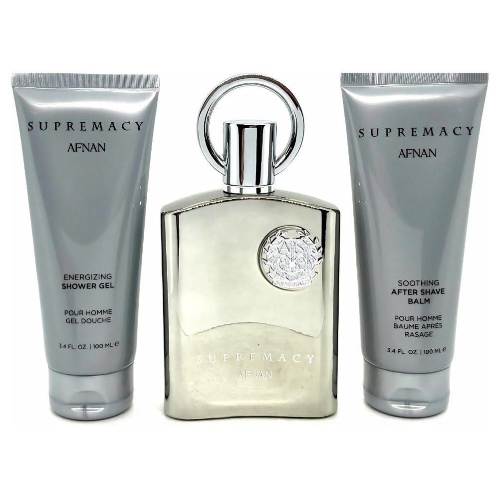 Estuche para caballero Afnan Supremacy Silver image number 1