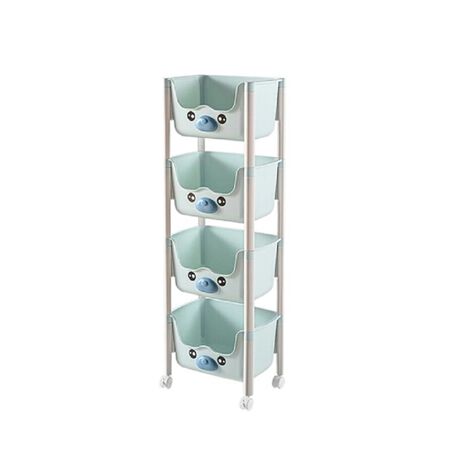 Organizador 4 Niveles Infantil Azul Nuovo Home