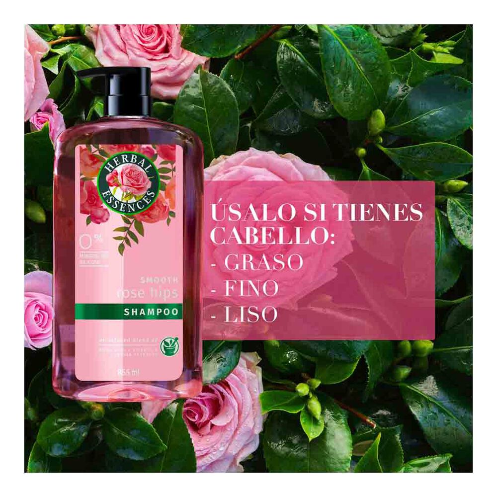 Shampoo Smooth Petalos Herbal Essences 865 ml image number 1
