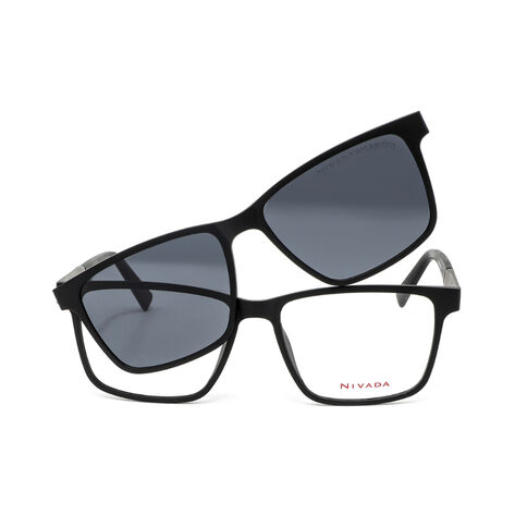 Lentes oftalmicos Nivada con clip para caballero