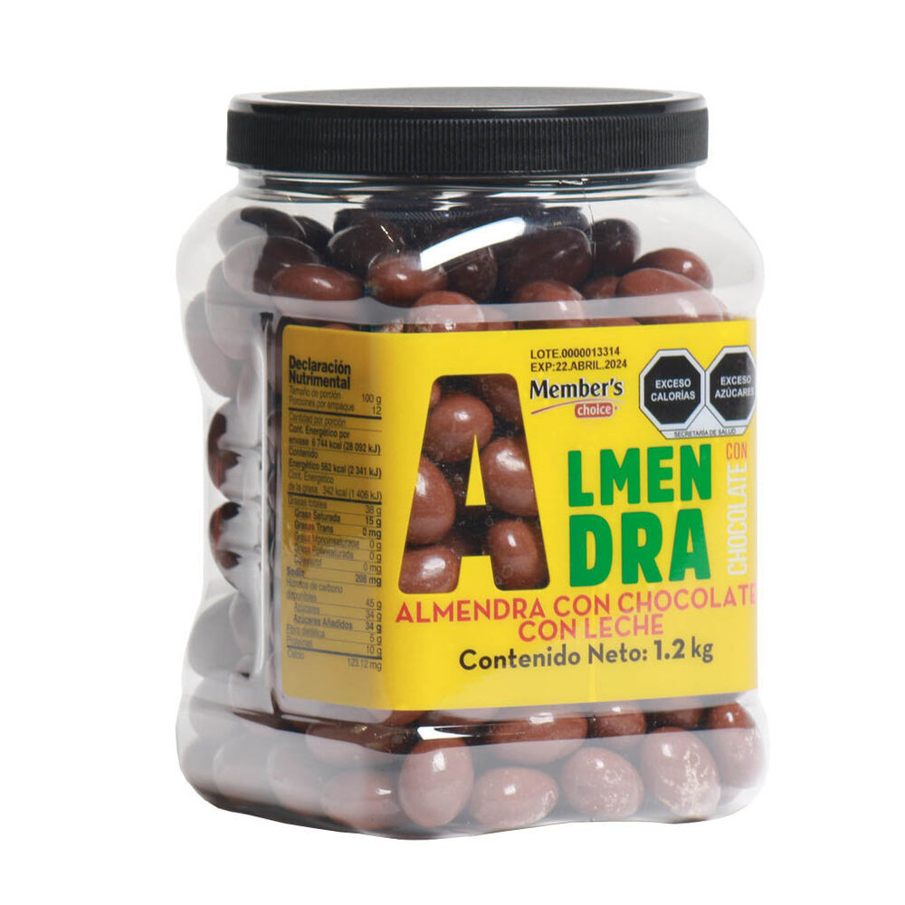 Almendra Cubierta de Chocolate Member's Choice 1.2 Kg image number 1