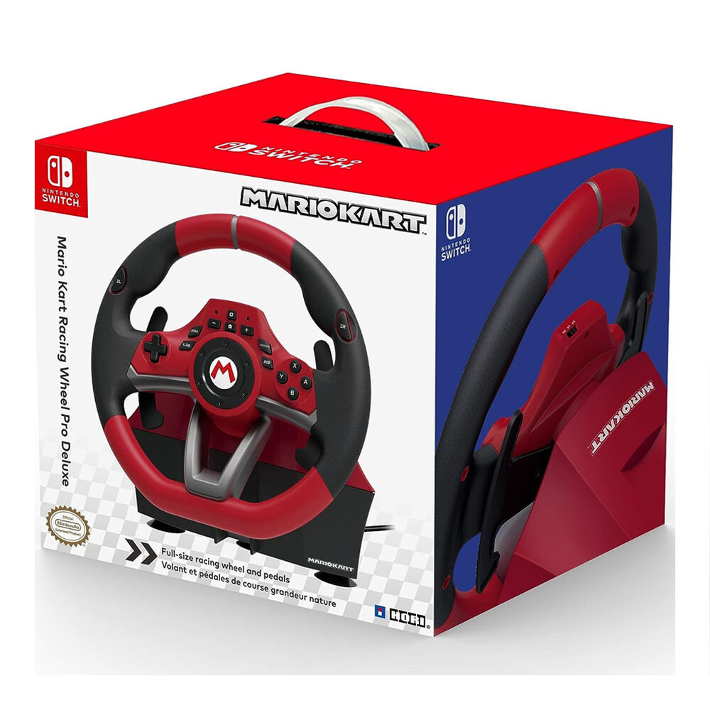 Volante Simulador Pro Mario Kart Hori para Nintendo Switch OLED image number 4
