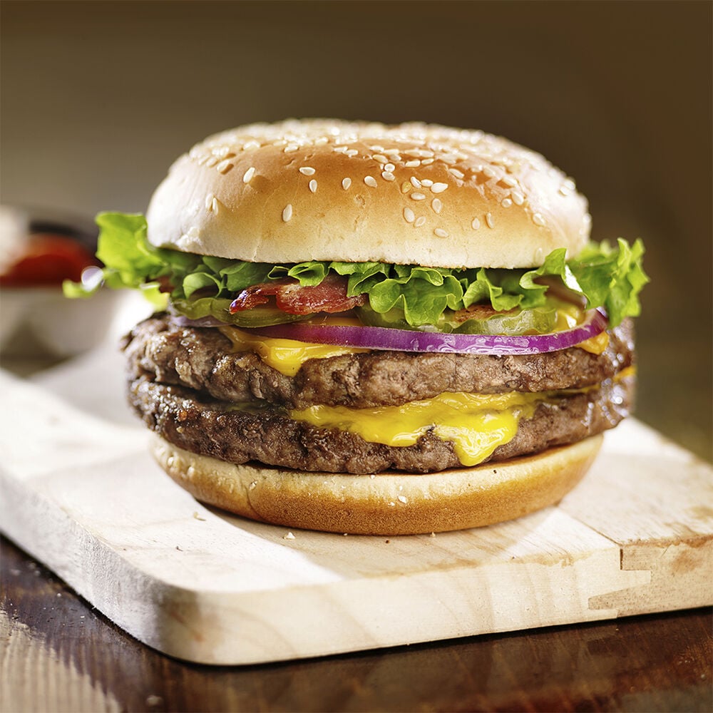 Carne para Hamburguesa con Tocino American Beef 24 pzas image number 1
